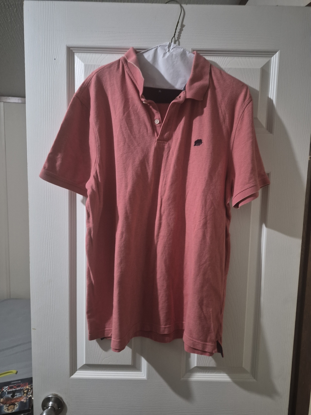 Banana Republic Coral Pink Polo Shirt